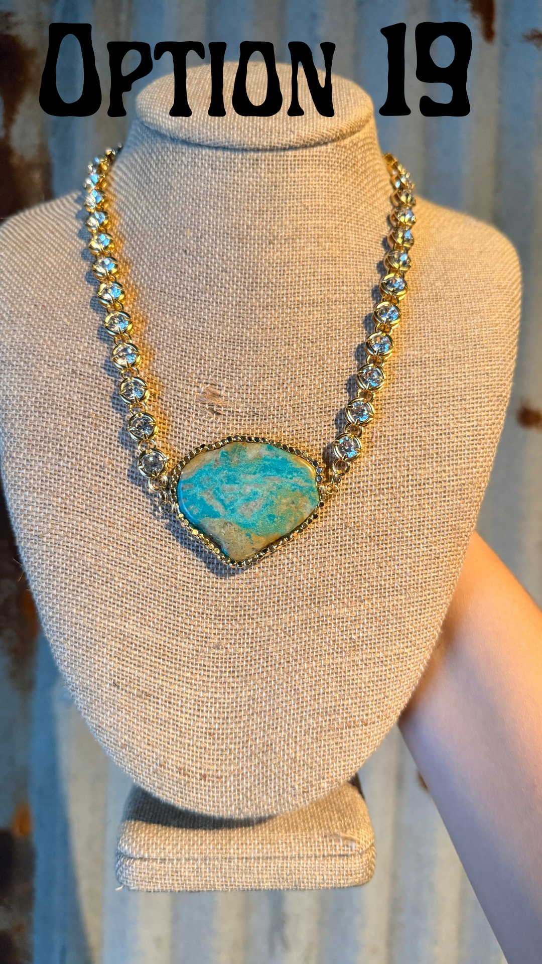 Big Shot Necklace- Gold
