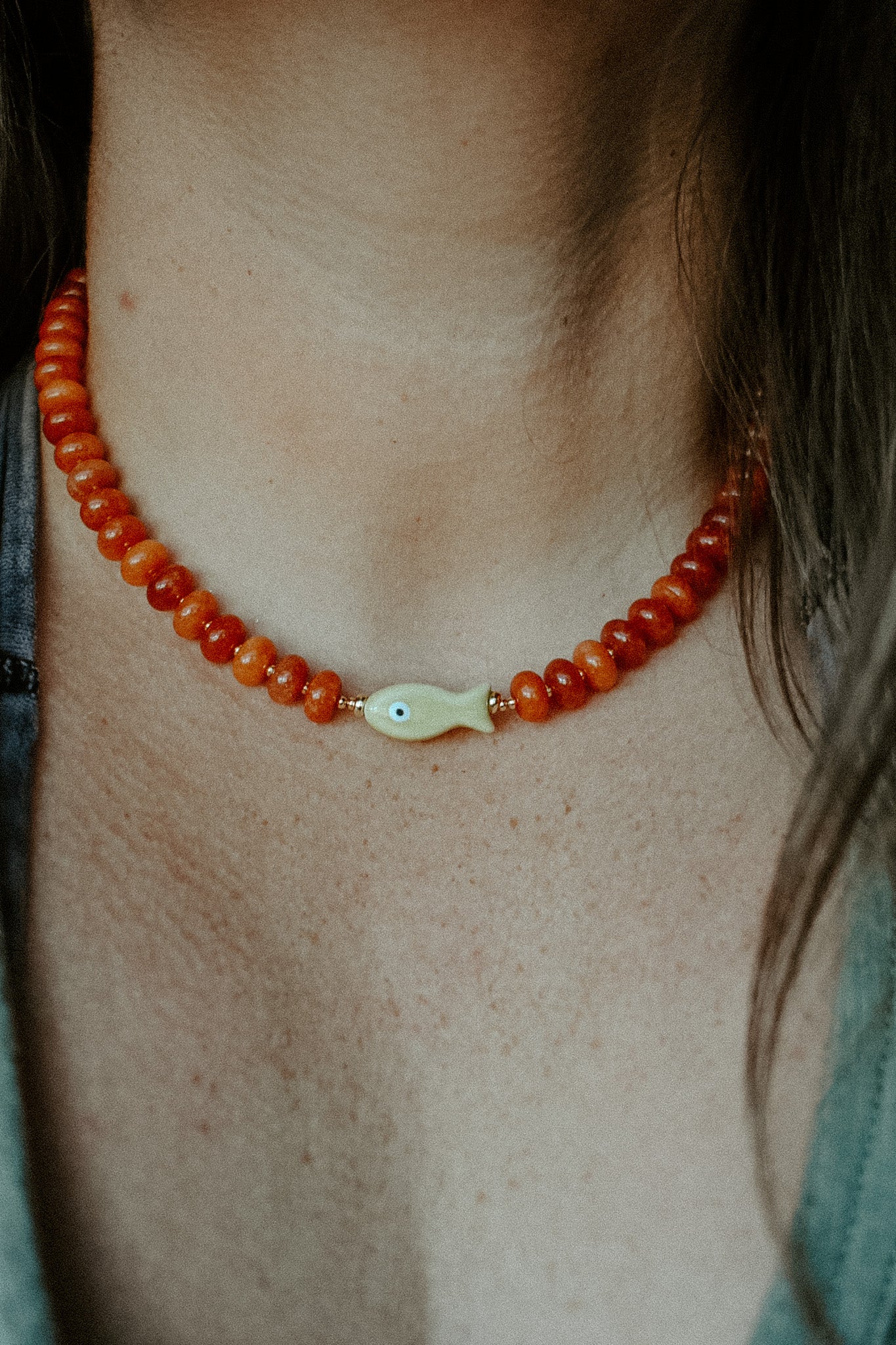 Keep Swimming Necklace