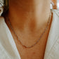 Textured Paper Clip Chain