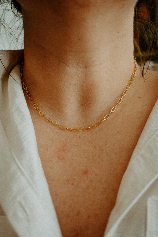 Paperclip Chain Necklace