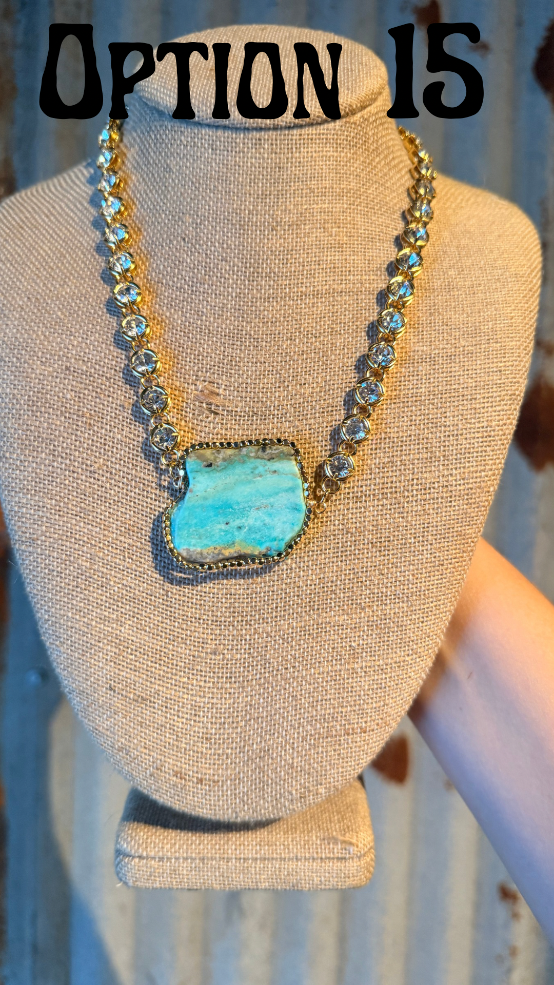 Big Shot Necklace- Gold