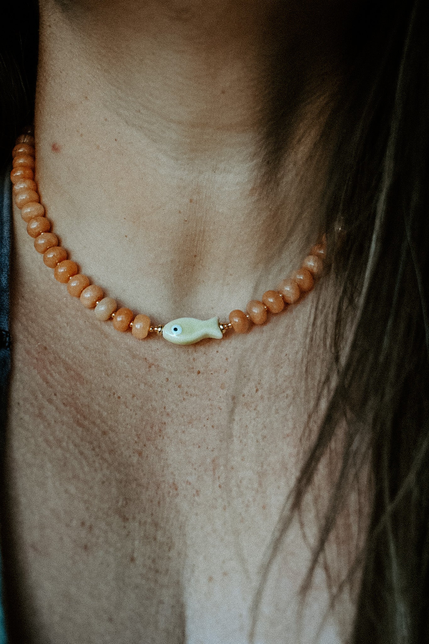 Keep Swimming Necklace