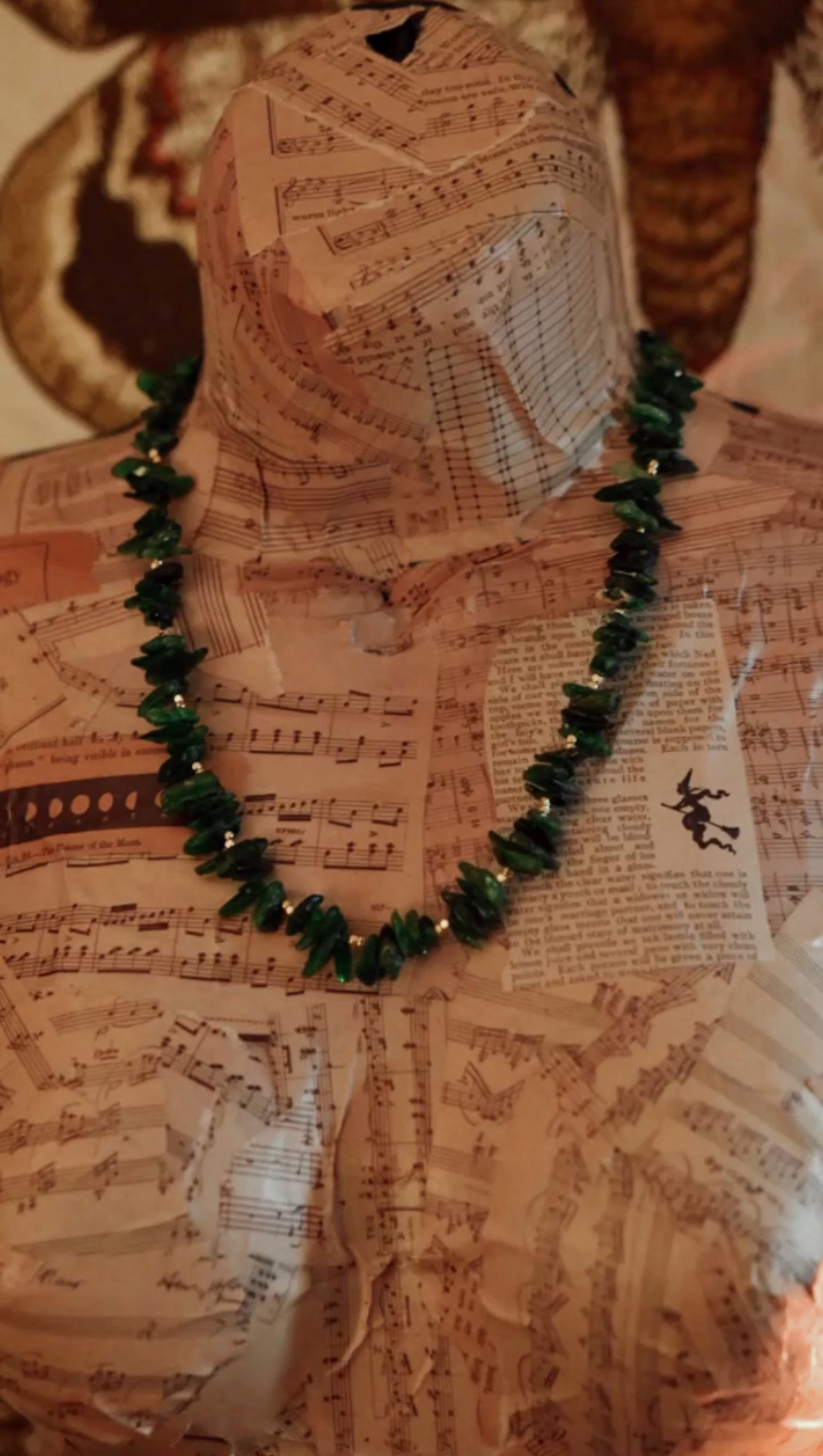Shade of Green Necklace