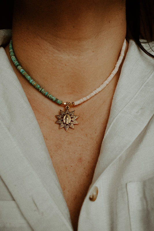 Virgin Mary Necklace