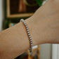 Silver Plated Stretch Bracelet