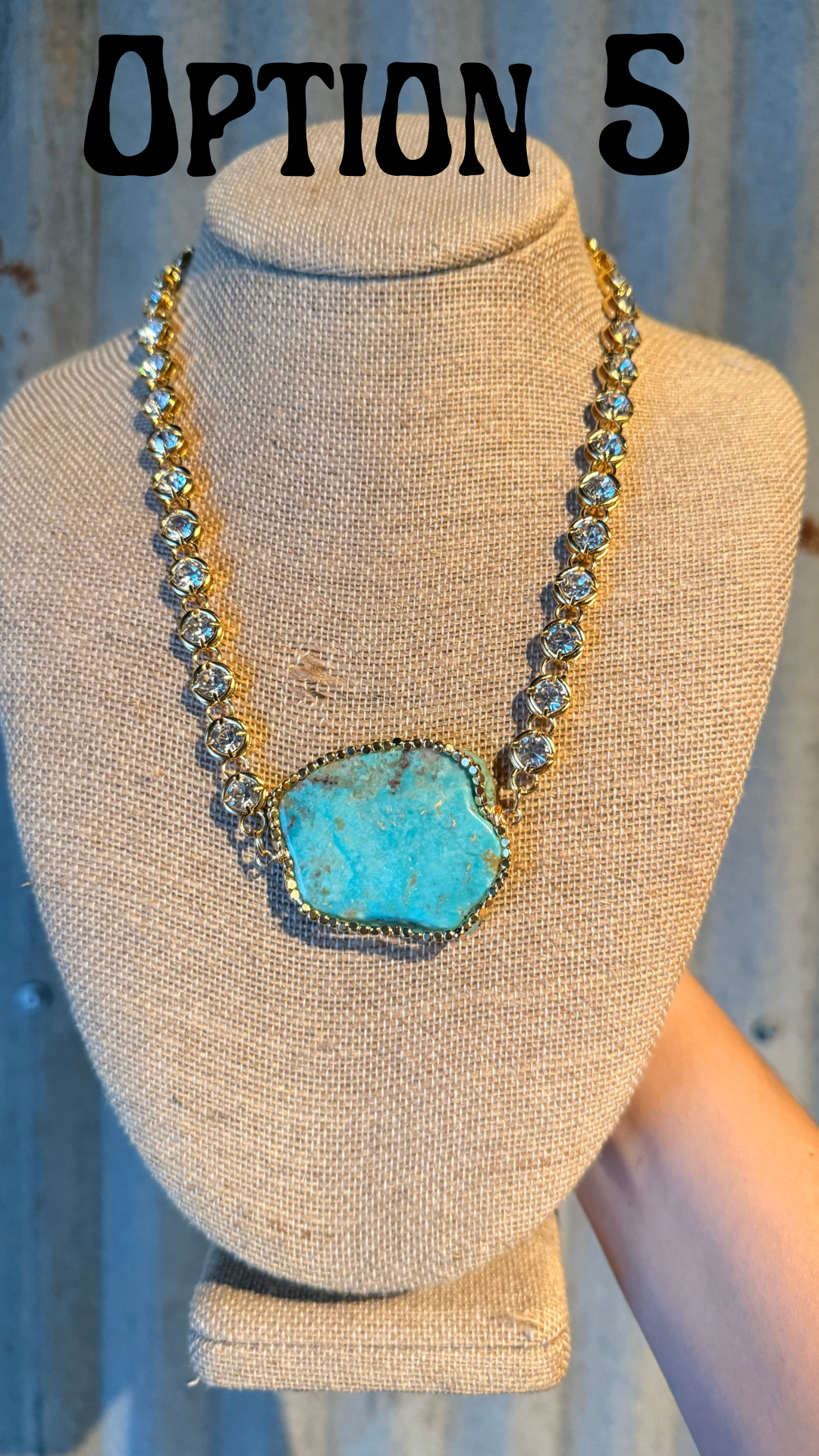 Big Shot Necklace- Gold