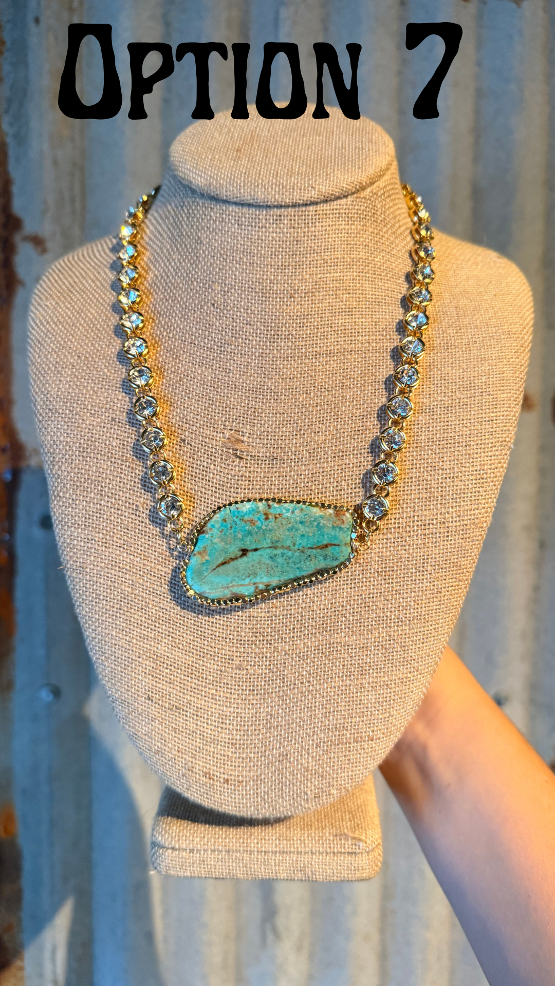 Big Shot Necklace- Gold