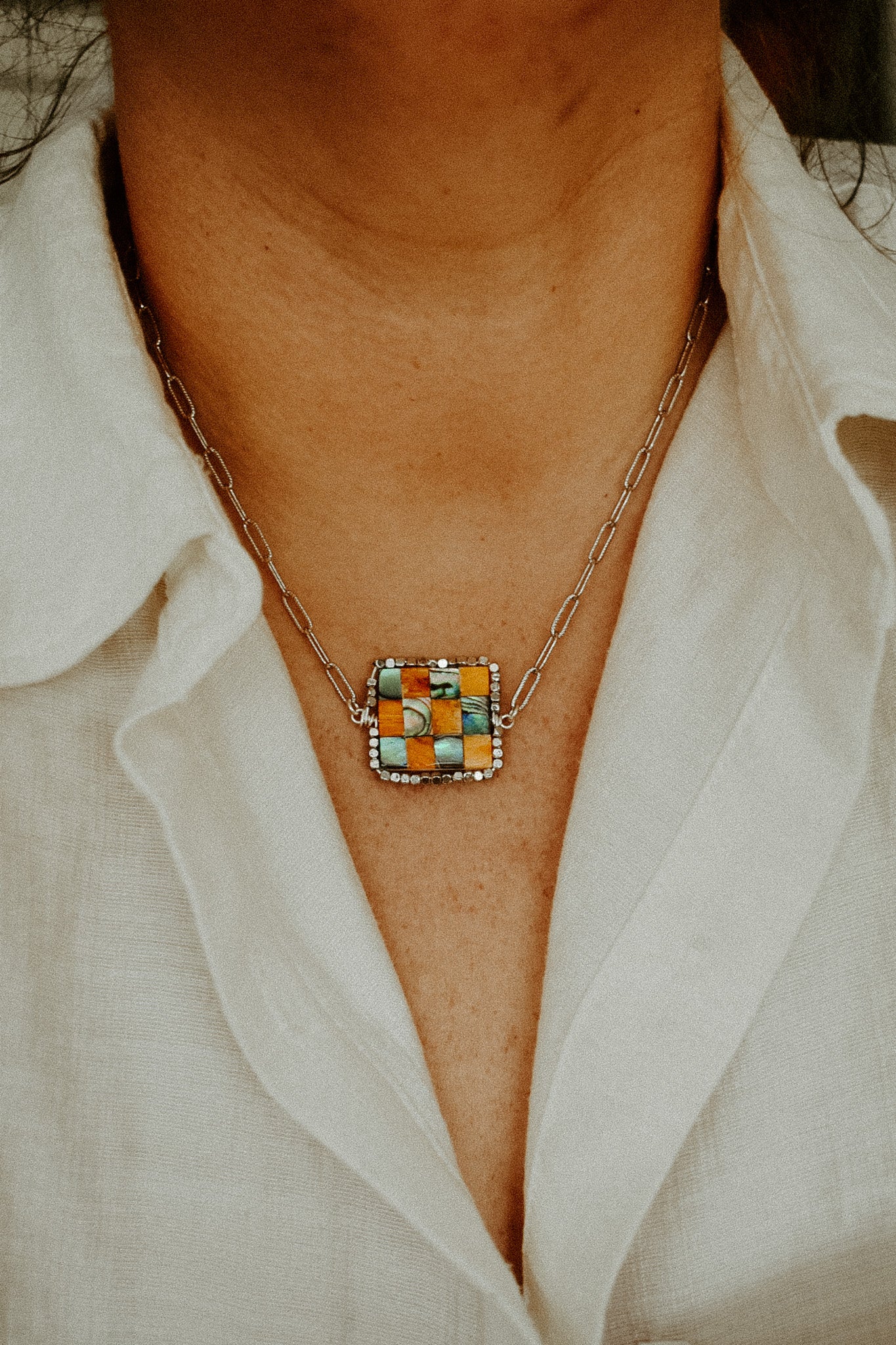 Checked Out Necklace
