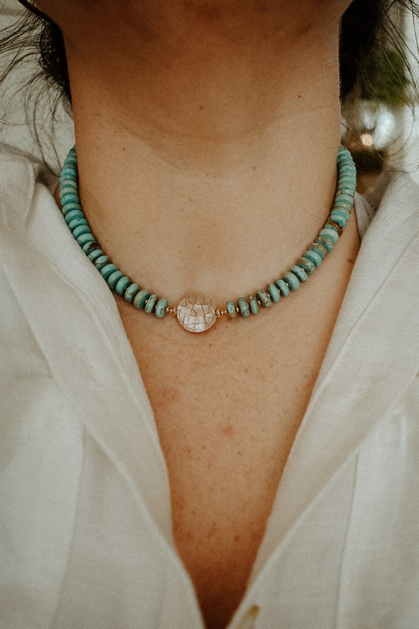 Pink Moon Dust Necklace