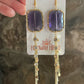 The Gypsy Earrings - Purple Rain