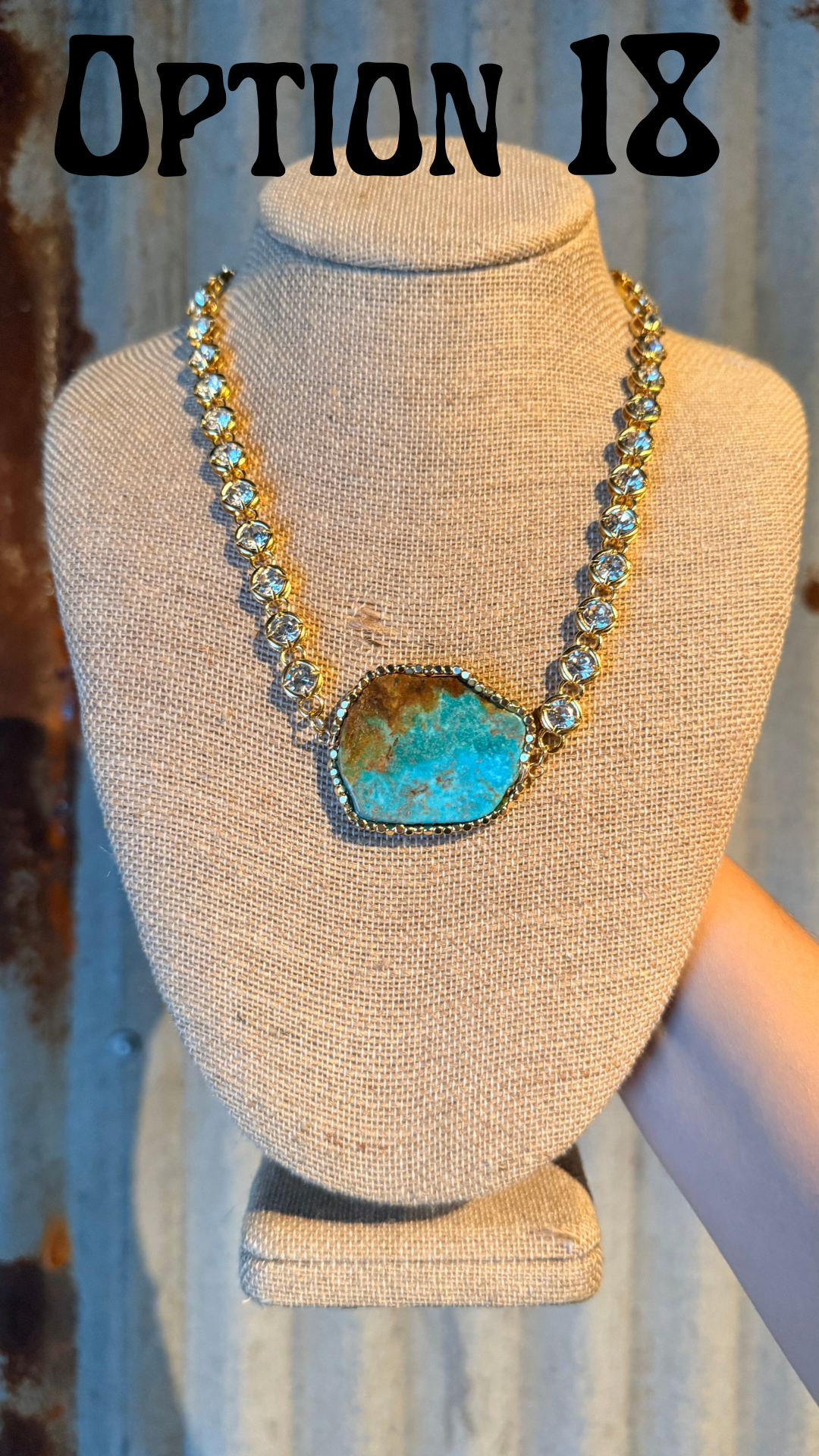 Big Shot Necklace- Gold