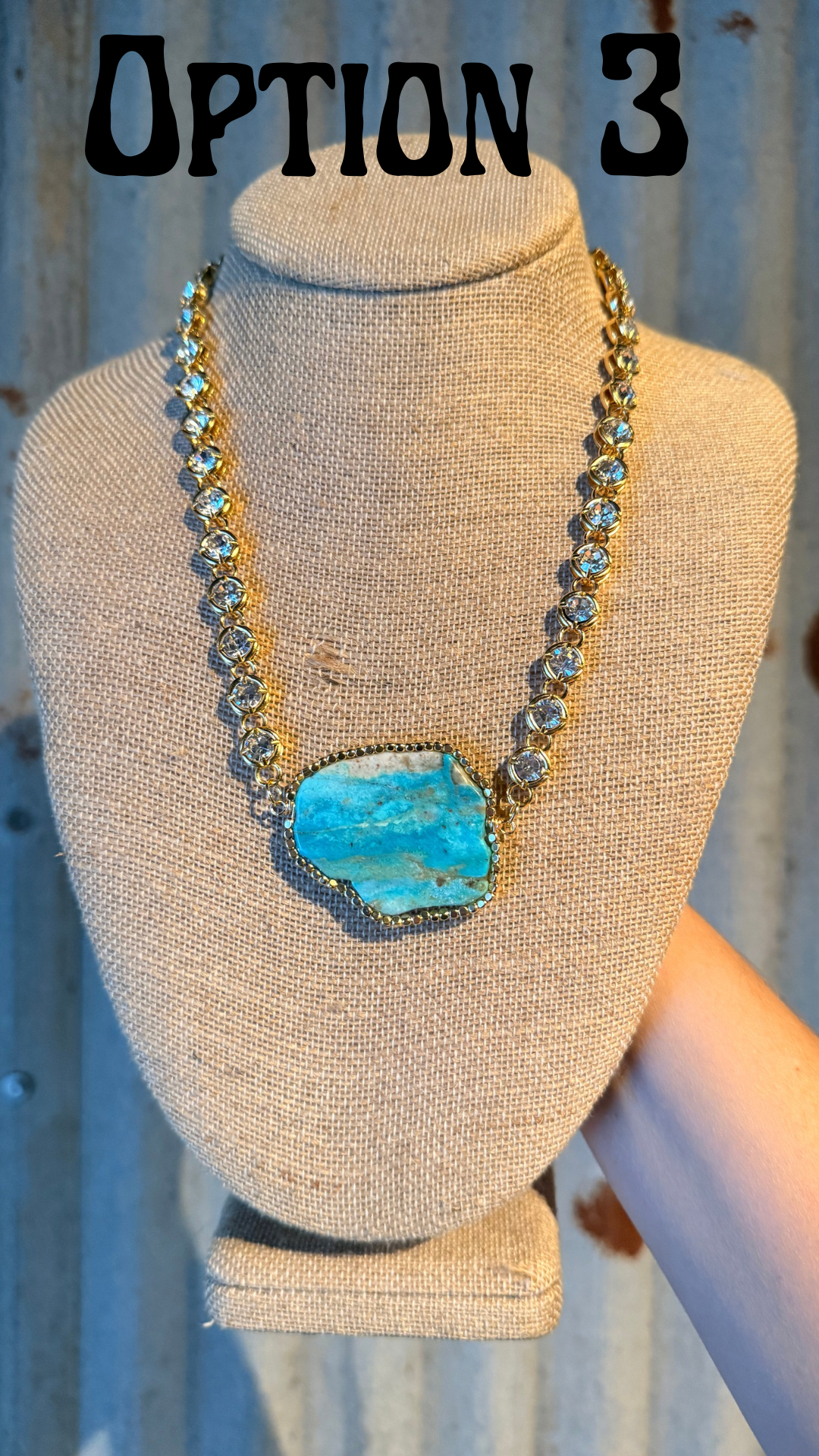 Big Shot Necklace- Gold