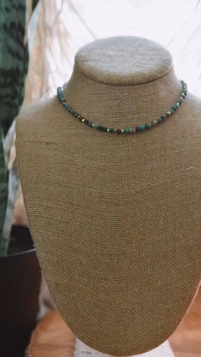 African Turquoise Choker