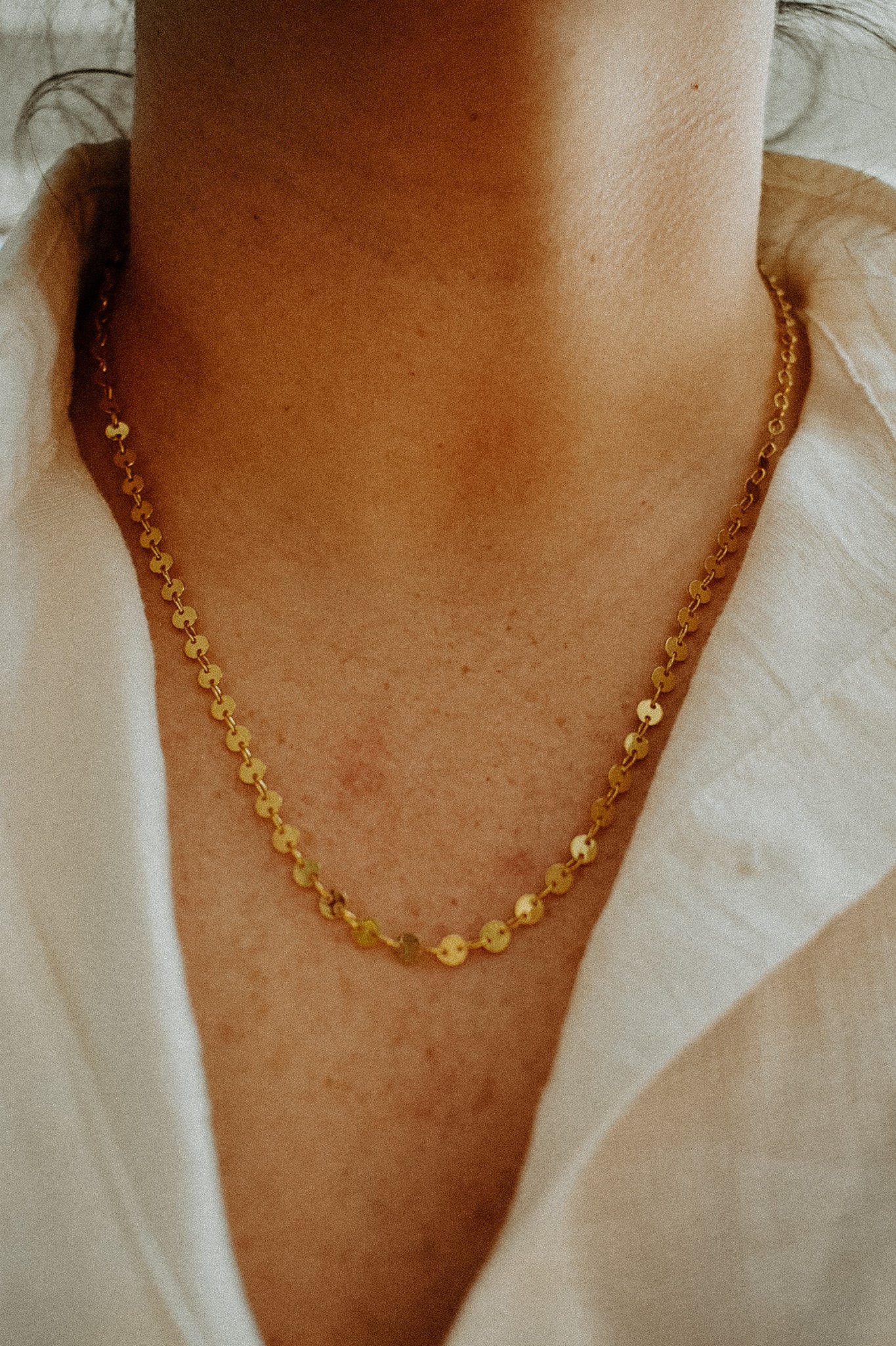 Sequin Chain Necklace