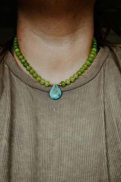 Lime Light Necklace
