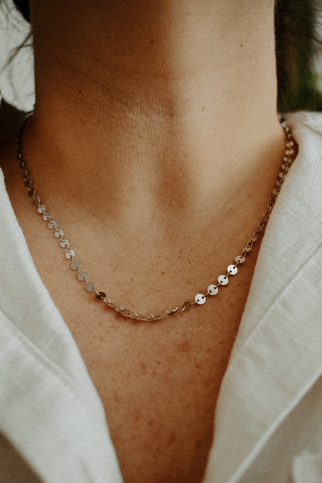 Sequin Chain Necklace