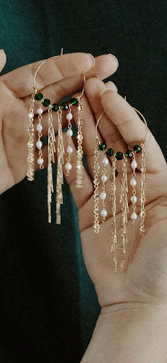 Blizzard Cascade Earrings