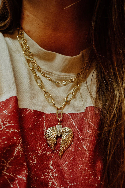 Broken Wings Necklace