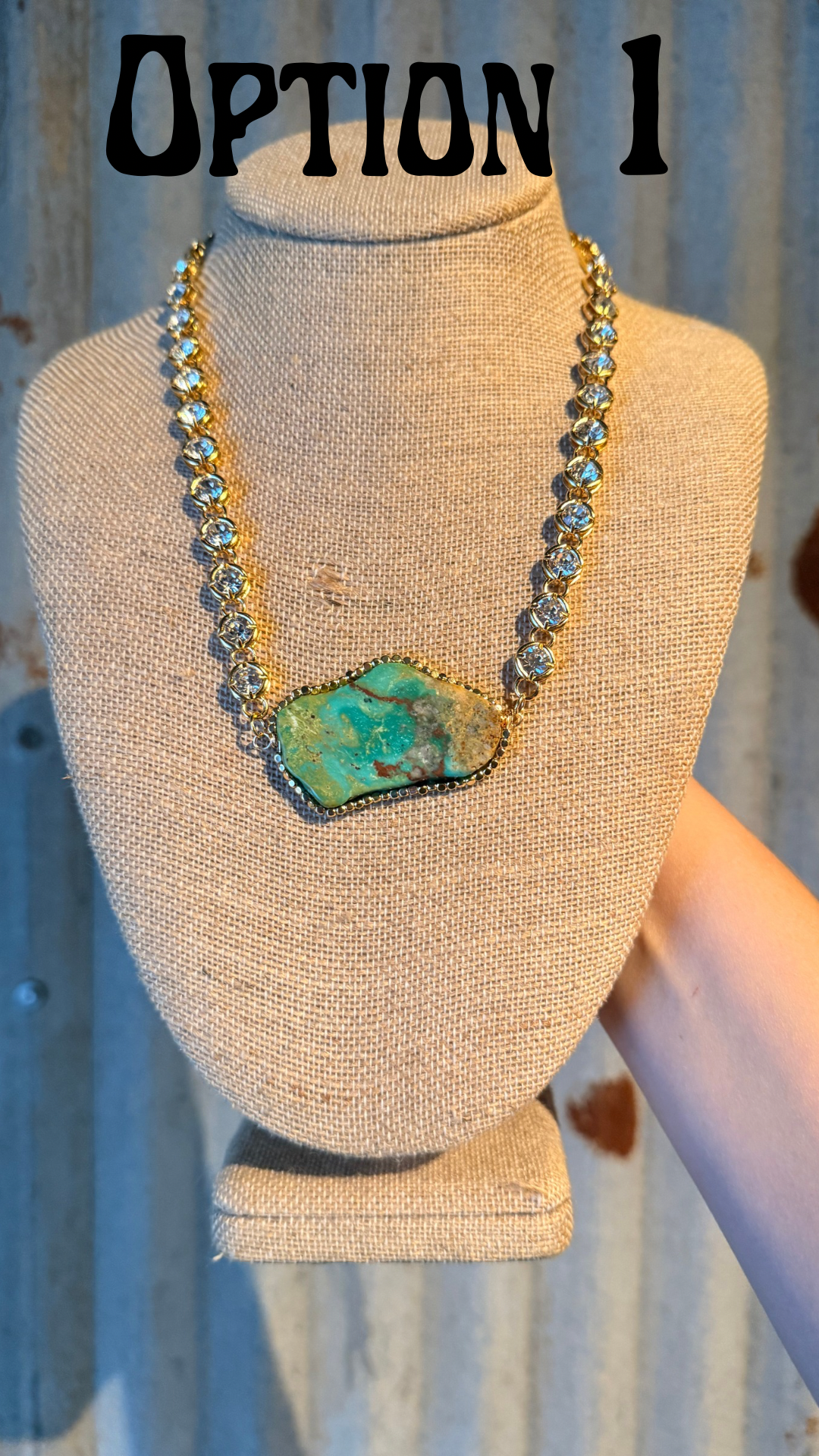 Big Shot Necklace- Gold