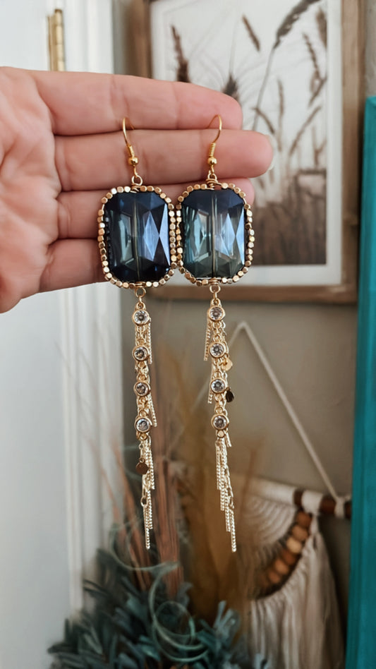 The Gypsy Earrings - Artic Blue