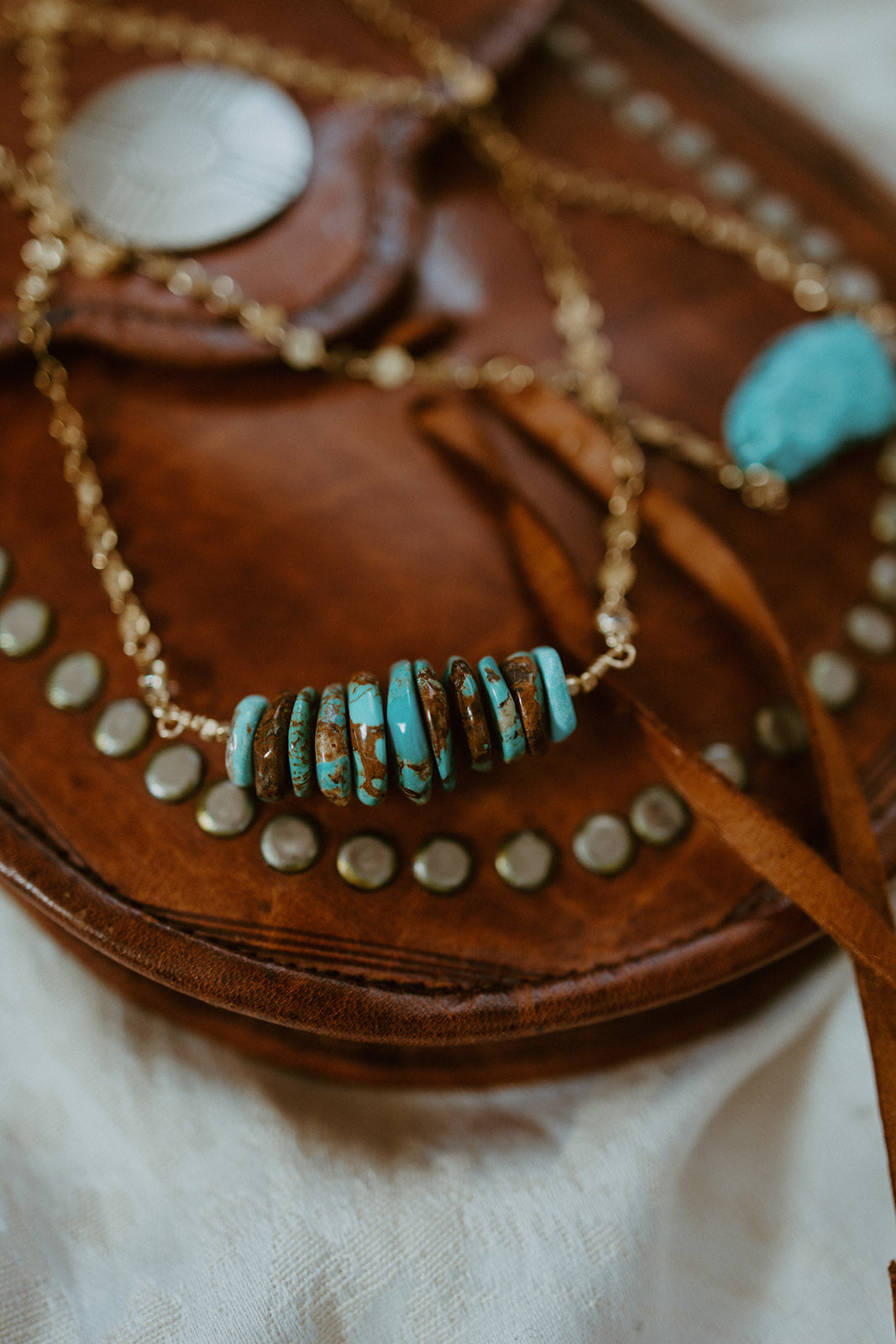 Highway Hippie is a handcrafted jewelry shop based out of Texas. Creating gorgeous and high-frequency pieces designed to elevate your wardrobe and show off your personality and style. Charm bar, gold and silver jewelry and gold with turquoise create beautiful combos and custom options.