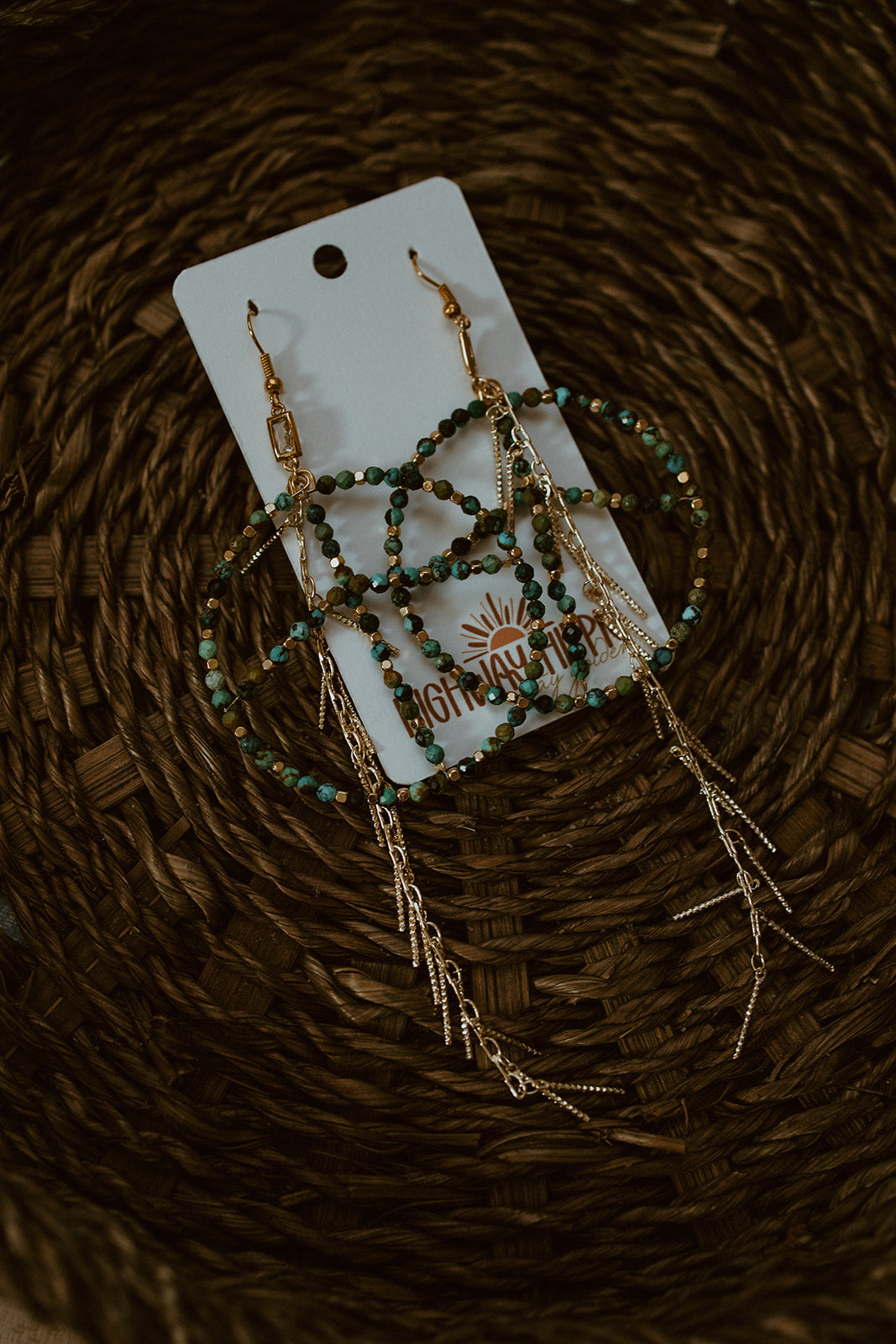 Highway Hippie is a handcrafted jewelry shop based out of Texas. Creating gorgeous and high-frequency pieces designed to elevate your wardrobe and show off your personality and style. Charm bar, gold and silver jewelry and gold with turquoise create beautiful combos and custom options.