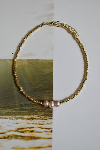 Champagne Bubbles Anklet