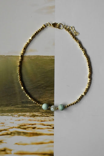 Coastal Trinity Anklet