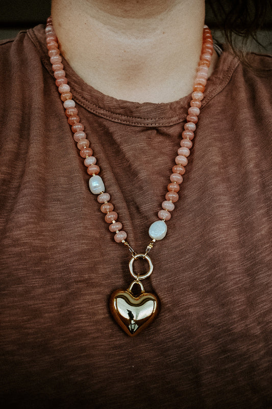 Corazon de Oro Necklace