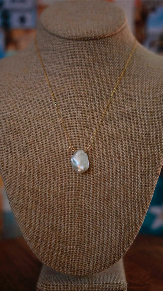 Keishi Pearl Necklace #1
