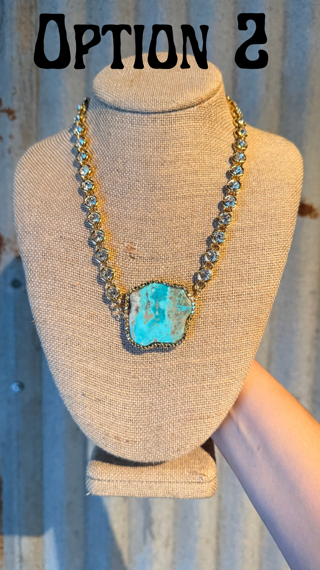 Big Shot Necklace- Gold