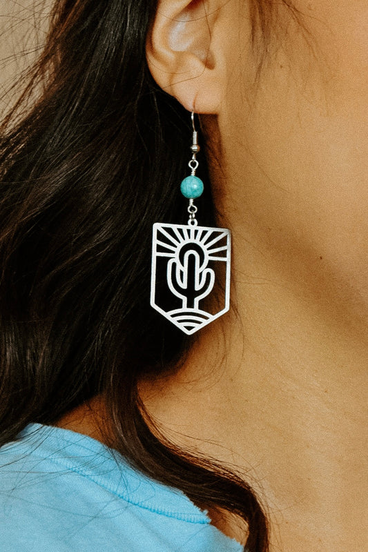 Neon Moon Earrings