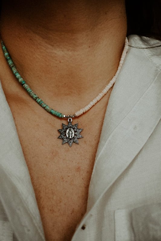 Virgin Mary Necklace