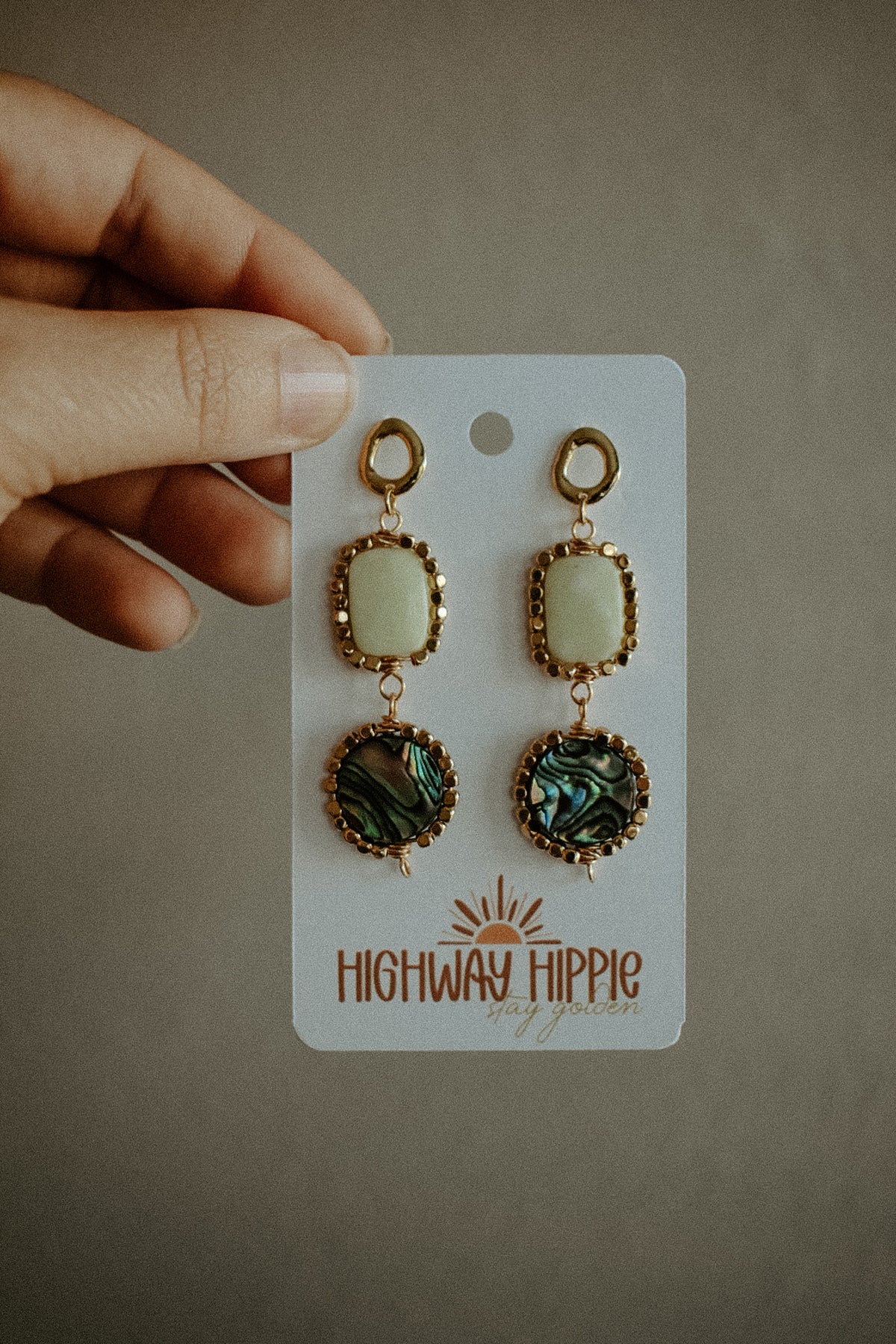 Abalone Shell Earrings