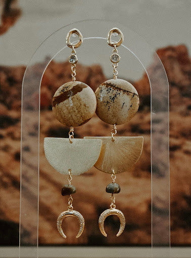Desert Geometry Earrings
