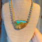 Big Shot Necklace- Gold