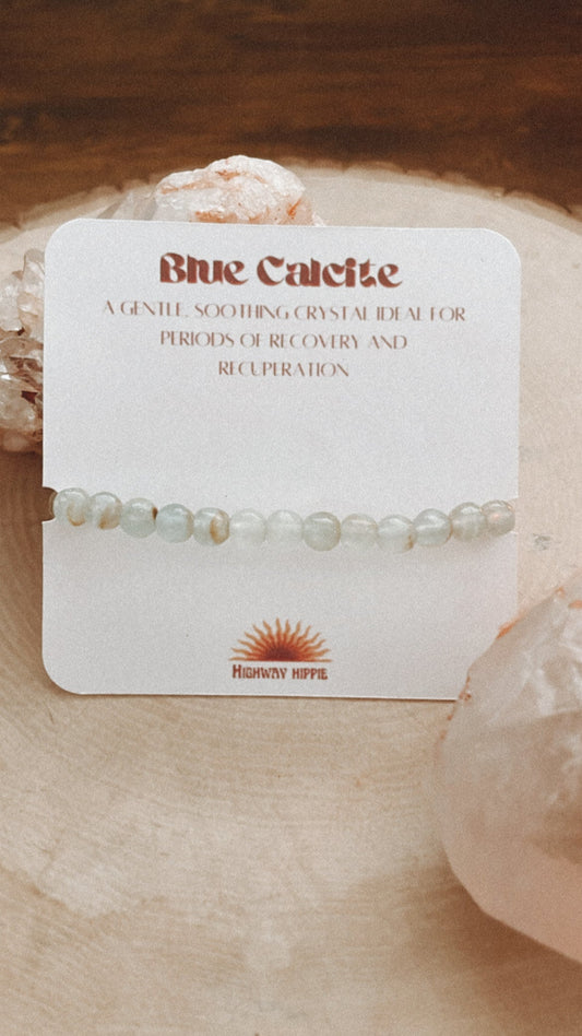 Blue Calcite Bracelet