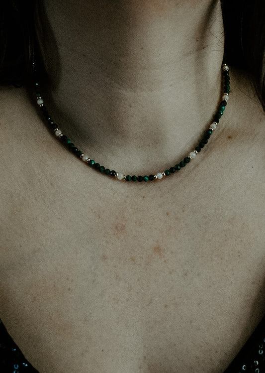 Emerald Winter Choker
