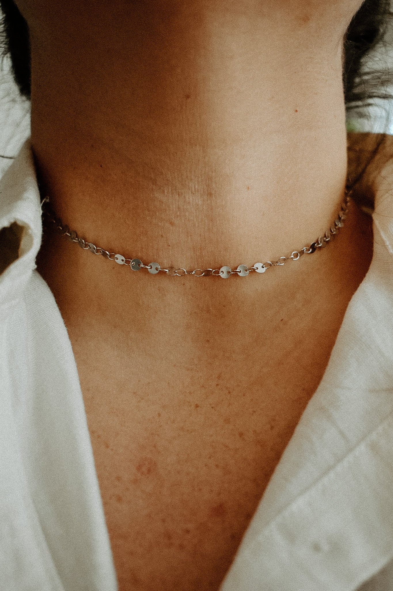 Sequin Chain Necklace