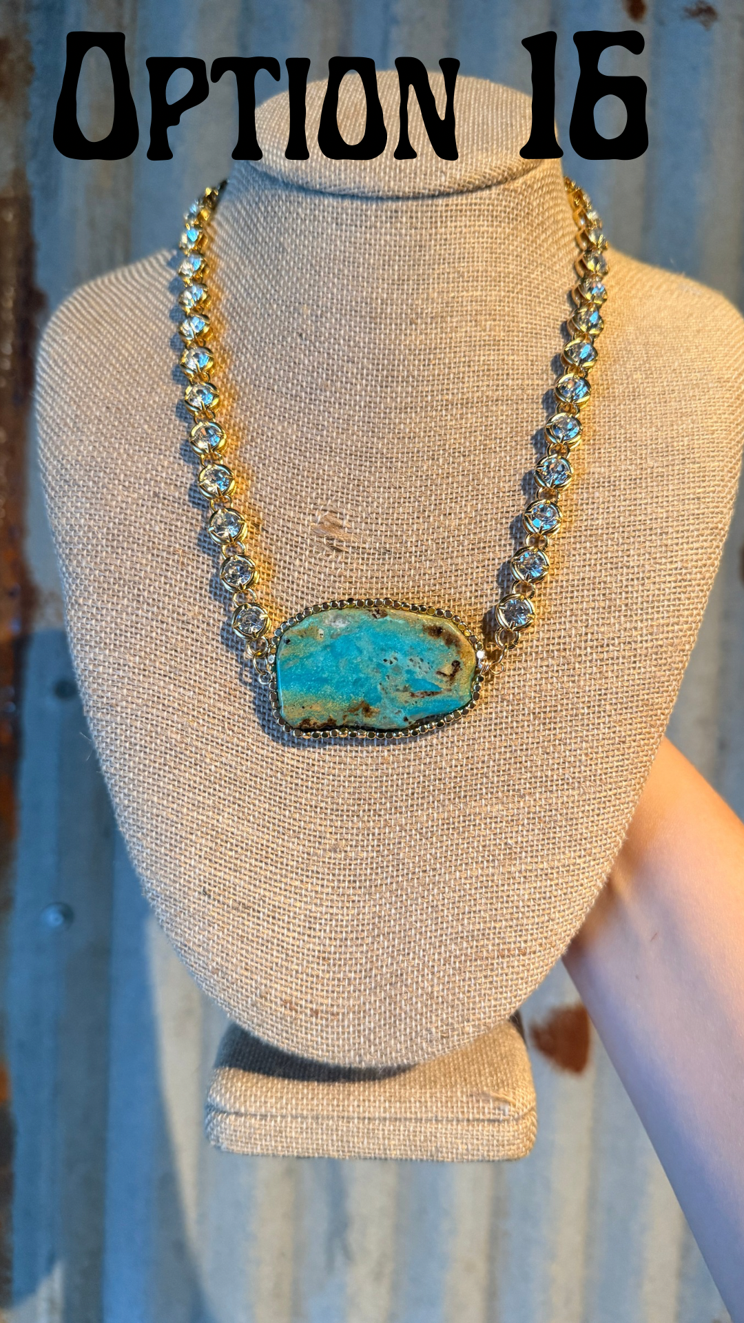 Big Shot Necklace- Gold