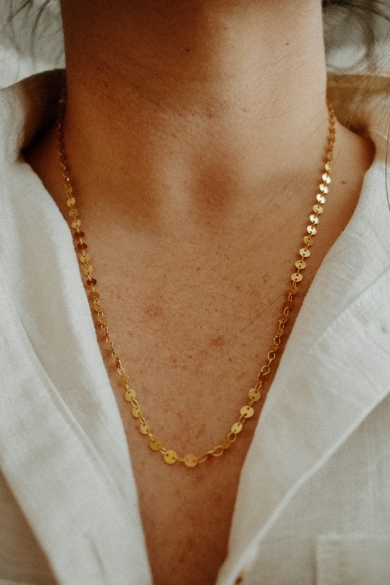 Sequin Chain Necklace