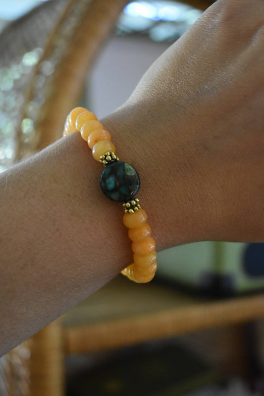 Falling Flame Bracelet
