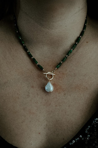 Forest Dewdrop Necklace