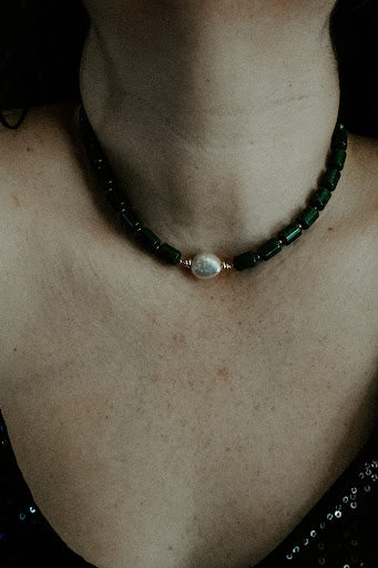 Forest Pearl Necklace
