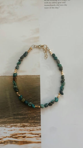 Genuine Turquoise Kids Anklet