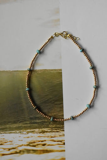 Golden Coast Anklet