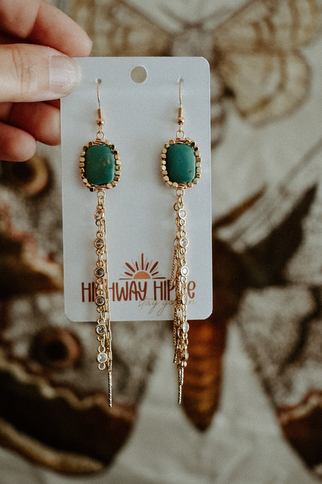 Golden Haze Earrings