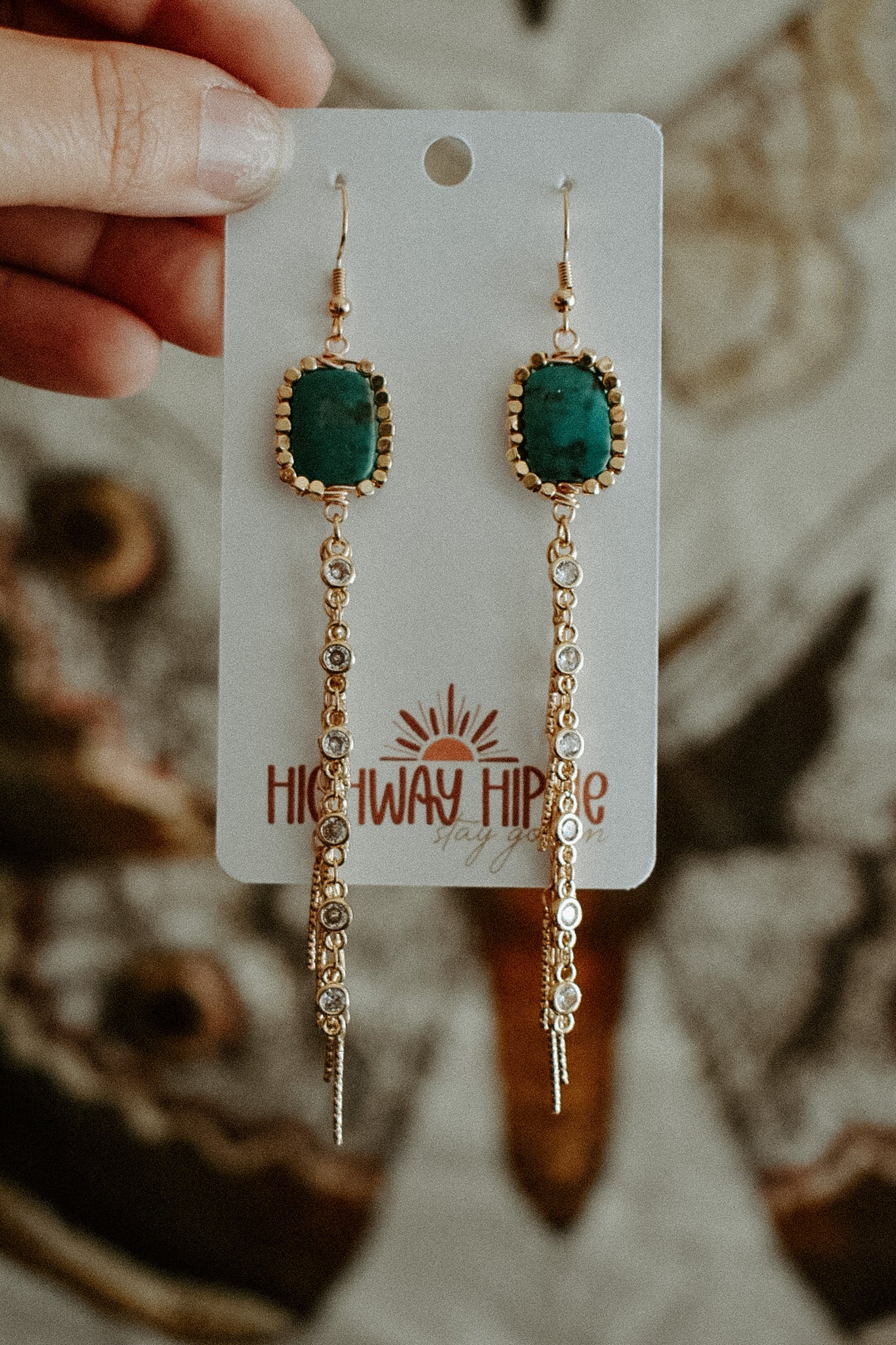 Golden Haze Earrings