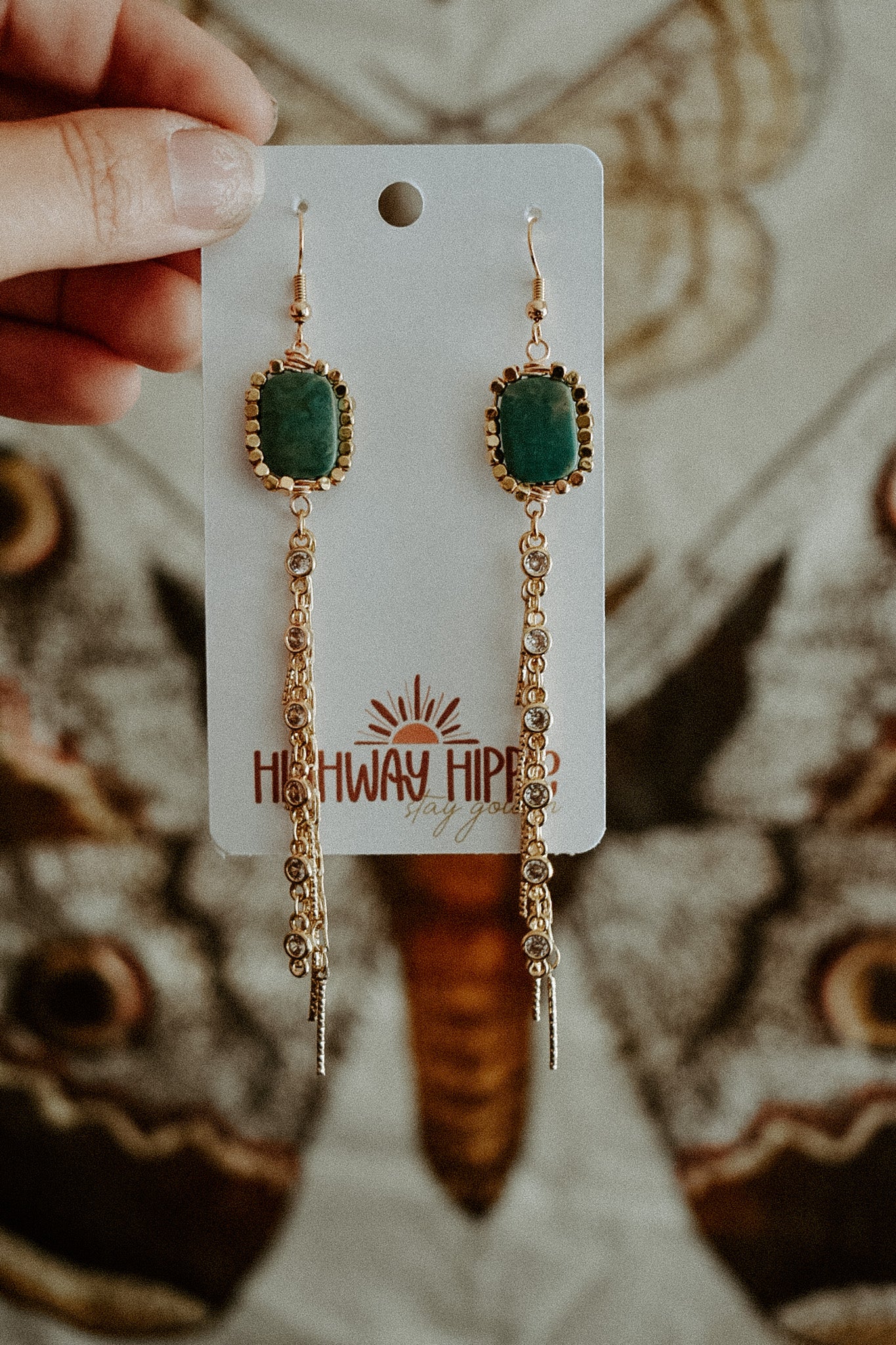 Golden Haze Earrings