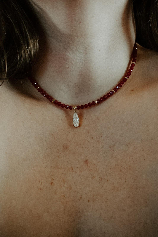 Ruby Love Necklace